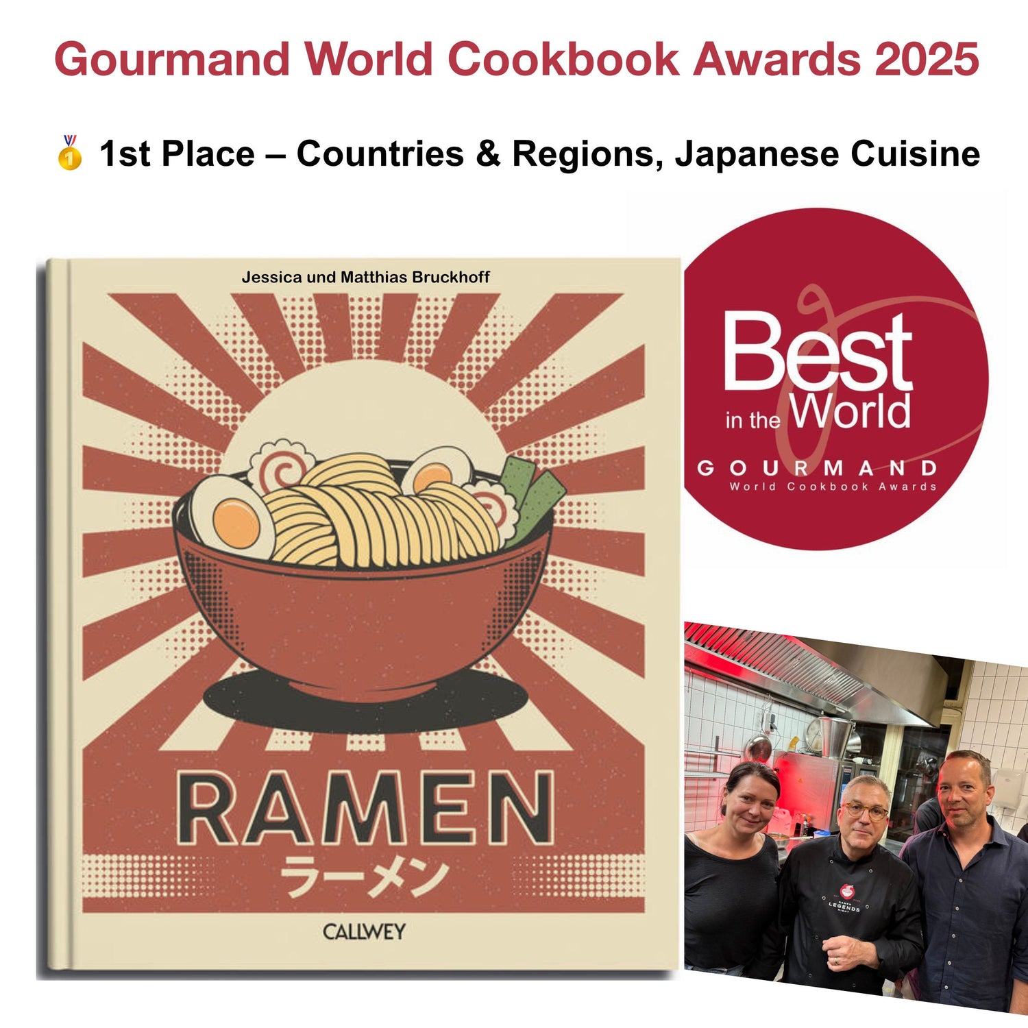 Vom Buchtraum zum Weltmeistertitel: Unser „RAMEN“-Buch gewinnt Gold!